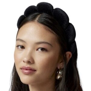 Urban Outfitters Spa Day Bubble Headband Black One Size
